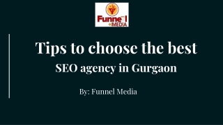 Tips to choose the best SEO agency in Gurgaon
