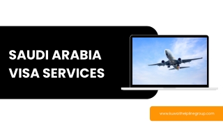 saudi visa services
