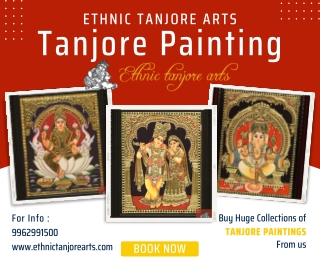 ethnic tanjore arts painting
