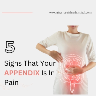 5 Signs That Your Appendix Is In Pain