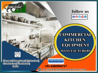 Commercial Kitchen Equipment Chennai, Tamil Nadu, India, UAE, Nepal, Maldives, Dubai, Ajman, Southi, Sri Lanka, Singapor