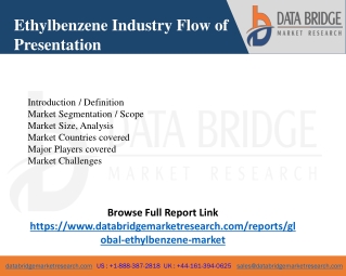 Ethylbenzene Industry