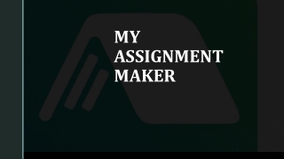 assignment maker online