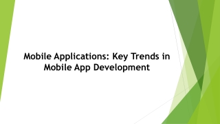 Key Trends in Mobile App Development pdf