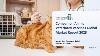 Companion Animal Veterinary Vaccines Market : Technology Advancements, Industry