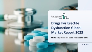 Drugs For Erectile Dysfunction Market