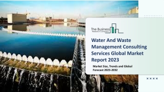Global Water And Waste Management Consulting Services Market By Product Type
