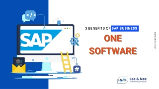3 Benefits of SAP Business One Software