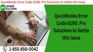 A quick and easy guide to resolve QuickBooks Error Code 6190