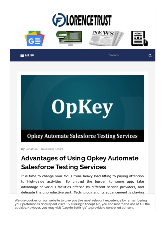 Advantages of Using Opkey Automate Salesforce Testing Services