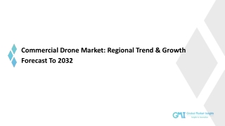 Commercial Drone Market 2032: Top Vendors Analysis, Growth Drivers and Geographi