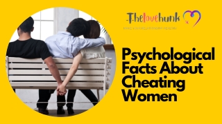 Psychological Facts About Cheating Women