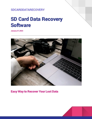 Do you want to recover lost files from SD cards?
