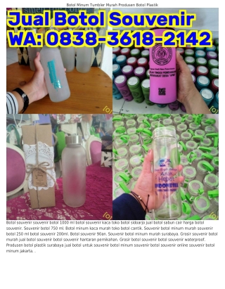 O838·36I8·ᒿIᏎᒿ (WA) Botol Souvenir 750ml Harga Tumbler Custom