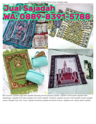 ౦88ᑫ_8ᣮᑫ1_5ᜪ88 (WA) Ukuran Sajadah Sedang Sajadah Wajah