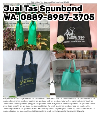 0889.898ᜪ.ᣮᜪ05 (WA) Tas Spunbond Murah Yogyakarta Tas Spunbond 90 Cm