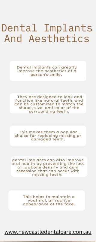 dental implants and aesthetics