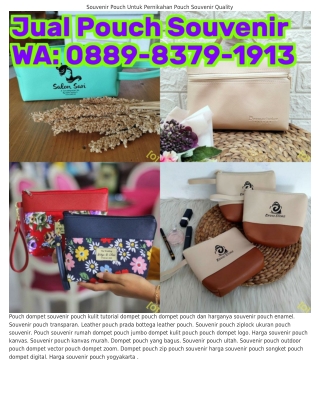 Ö889_83ᜪ9_l9l3 (WA) Pouch Dompet Makeup Souvenir Pouch Murah