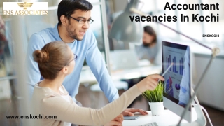 Accountant Vacancies In Kochi, India