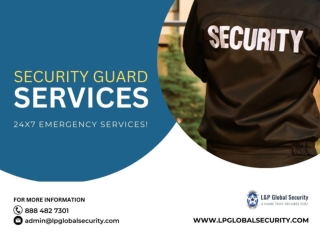 Looking for Security Guard Services In Texas | Avail 24x7 Professional Services