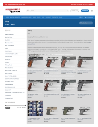 Springfield Rounds | Buy Guns for sale online | How to Buy Guns online.. 1415506