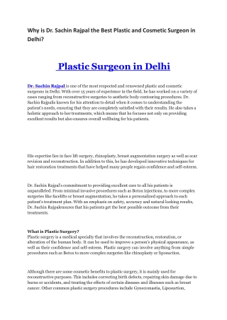 Plastic-Surgeon-in-Delhi