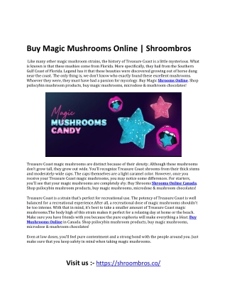 Buy Magic Mushrooms Online  Shroombros