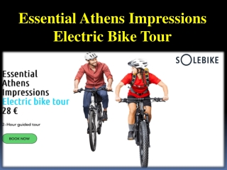 Essential Athens Impressions Electric Bike Tour