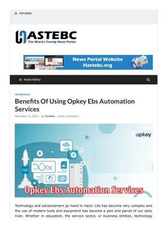 Benefits Of Using Opkey Ebs Automation Services