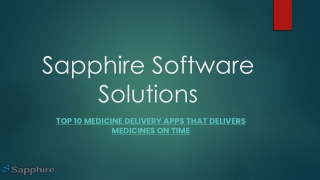 Top 10 Medicine Delivery Apps That Delivers Medicines on Time