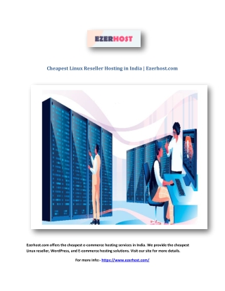 Cheapest Linux Reseller Hosting in India