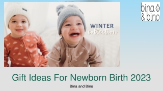 Gift Ideas For Newborn Birth 2023?