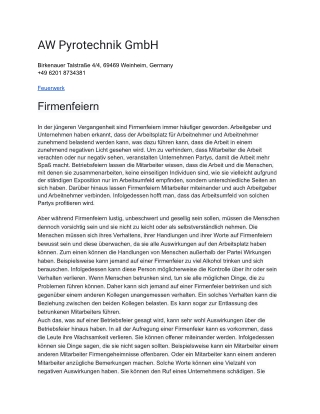 AW Pyrotechnik GmbH