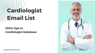 Cardiologist Email List