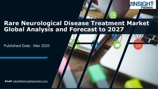 Rare Neurological Disease Treatment Market to Rake US$13,830.96 Mn in 2027