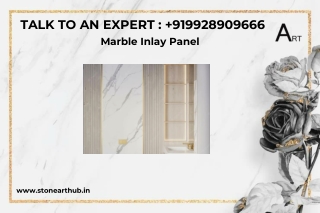 Marble Inlay Panel - WhatsApp Now  971 58 546 7869