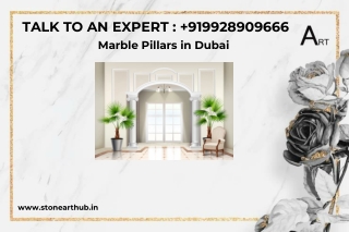 Marble Pillars in Dubai - WhatsApp Now  971 58 546 7869