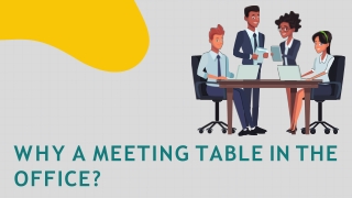 Buy Office Meeting Table Singapore