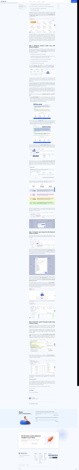 WriterZen - Gain organic traffic easily with the ultimate WriterZen w_ - writerzen.net