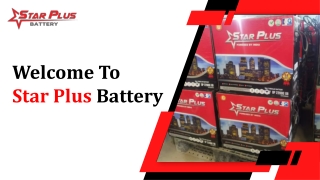 Battery Company in Nigeria lagos - Star Plus Battery