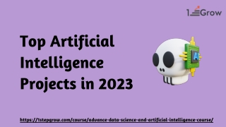 Top Artificial Intelligence Projects in 2023