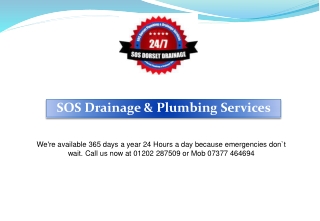 Drain Cleaning Poole