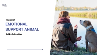 Positive Impact of Emotional Support Animal in North Carolina