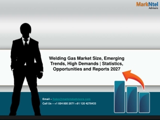 Welding Gas Market Share, Size and Trends