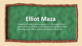 Elliot Maza - A Professional Management Expert