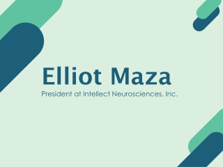 Elliot Maza - Possesses Expertise in Strategic Planning