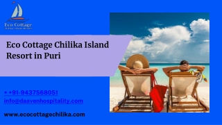 Eco Cottage Chilika Island Resort in Puri