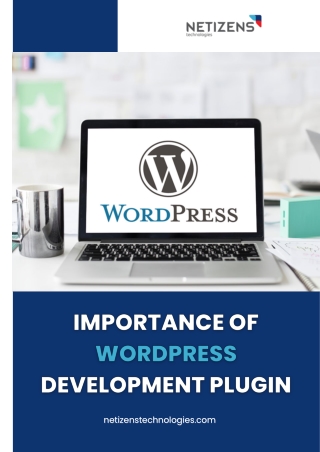 The Benefits of Custom WordPress Plugin Development