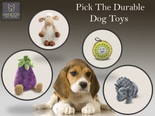 Pick The Durable Dog Toys 