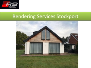 Rendering Services Stockport